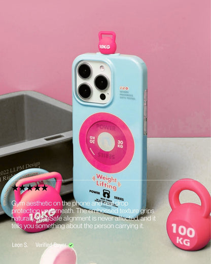 Keenii textured iPhone case shown in active lifestyle setting