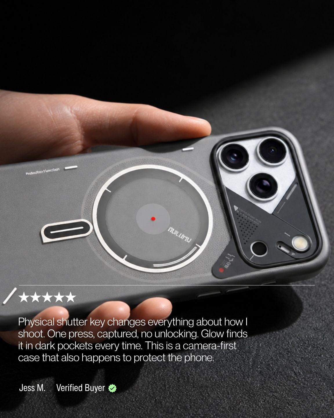 Keenii iPhone case used for mobile photography in daily life