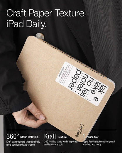 Keenii tablet case supporting extended viewing and work setup