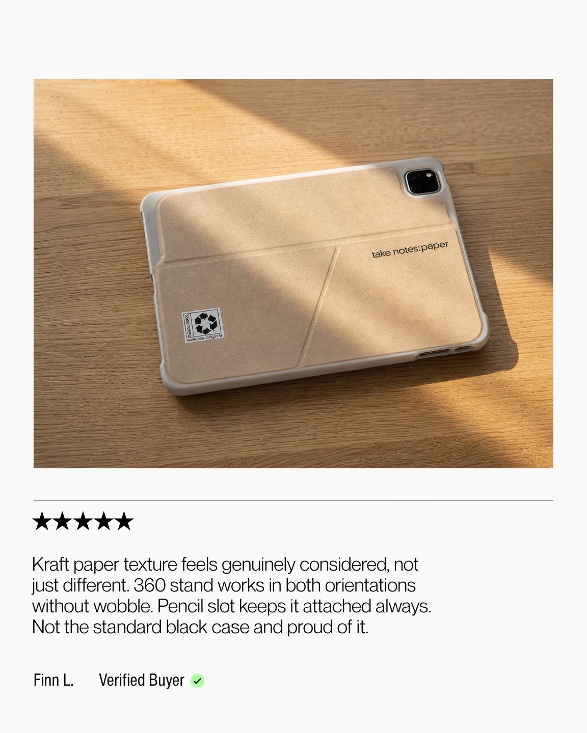Keenii tablet case used for study work and daily carry