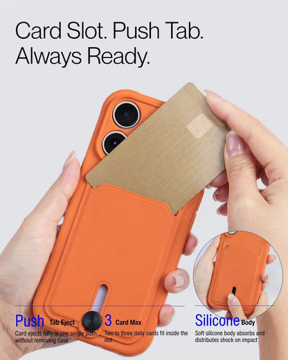 Keenii iPhone Case shown in card slot daily use scenario