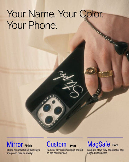 Keenii iPhone Case shown in your name daily use scenario