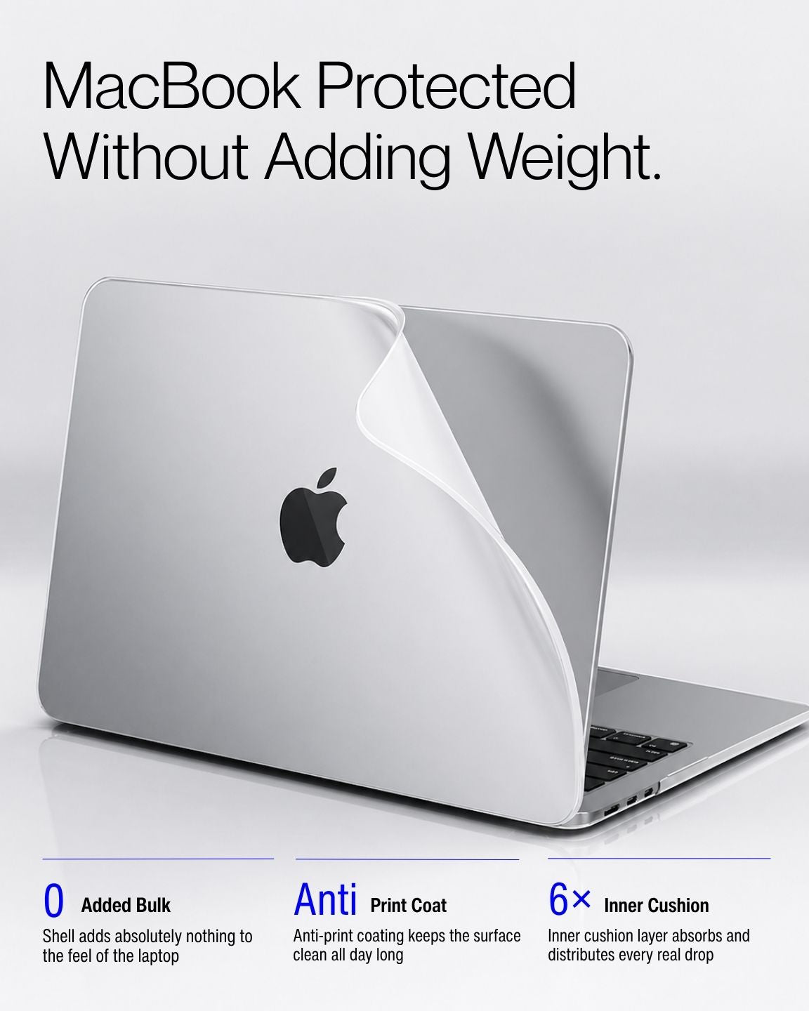 Keenii iPhone case shown as a slim protective shell without visual bulk