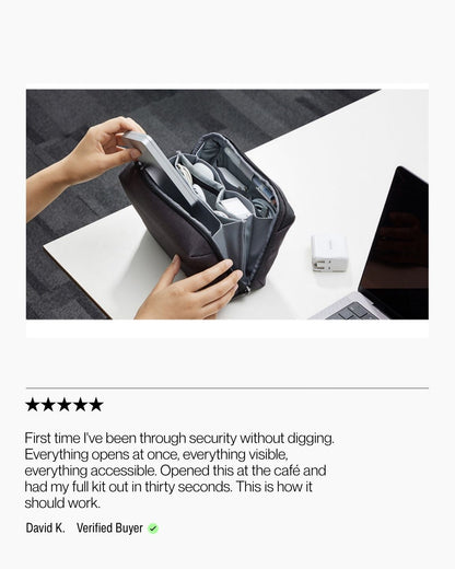 Keenii carry organizer everyday transit scene with quick access layout