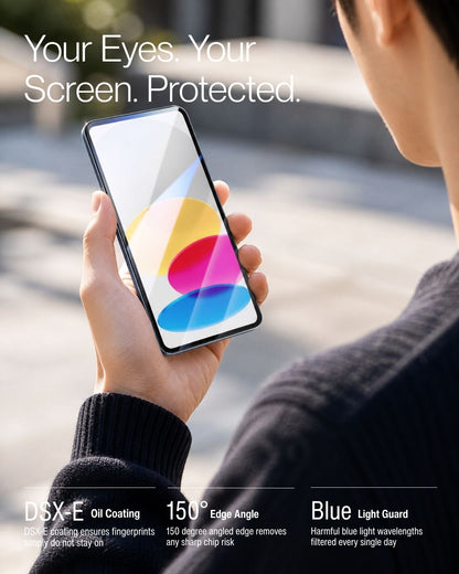 Keenii screen protector proof view with coating and edge details